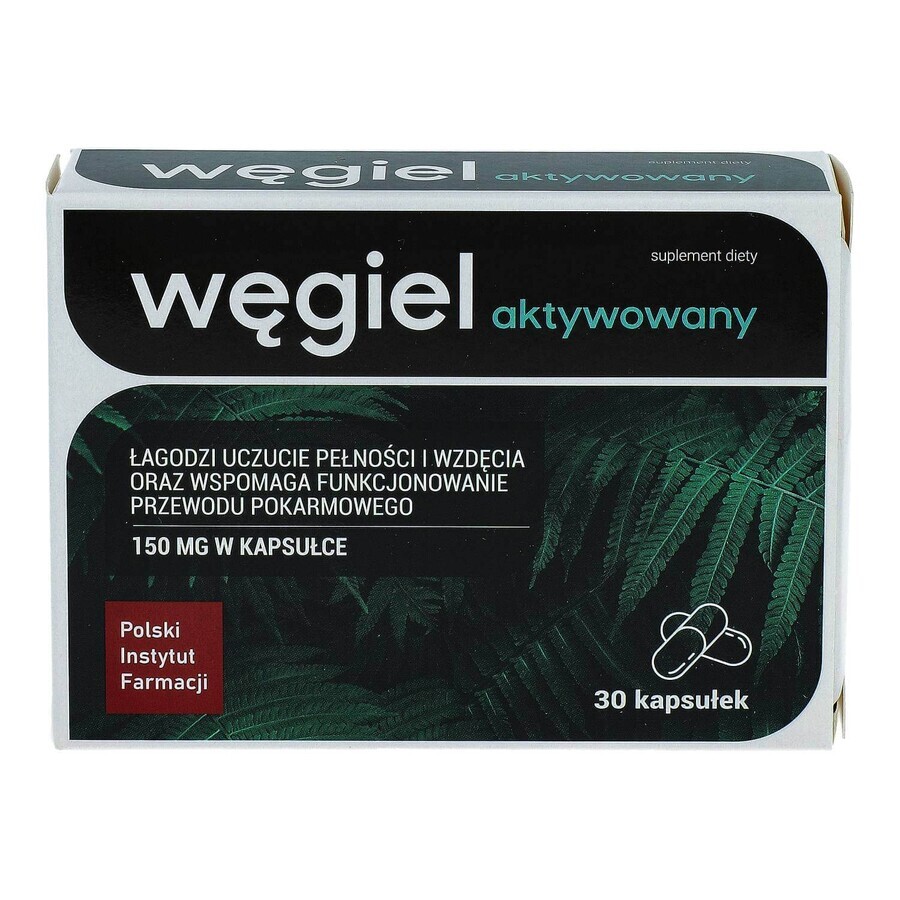 Buy Activated Charcoal, 30 capsules Activated Charcoal, 30 capsules