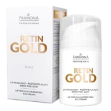 Farmona Professional Retin Gold Lifting and brightening eye cream, 50 ml