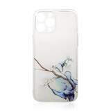 Etui Marbre pour Samsung Galaxy A12 5G gel case marble blue