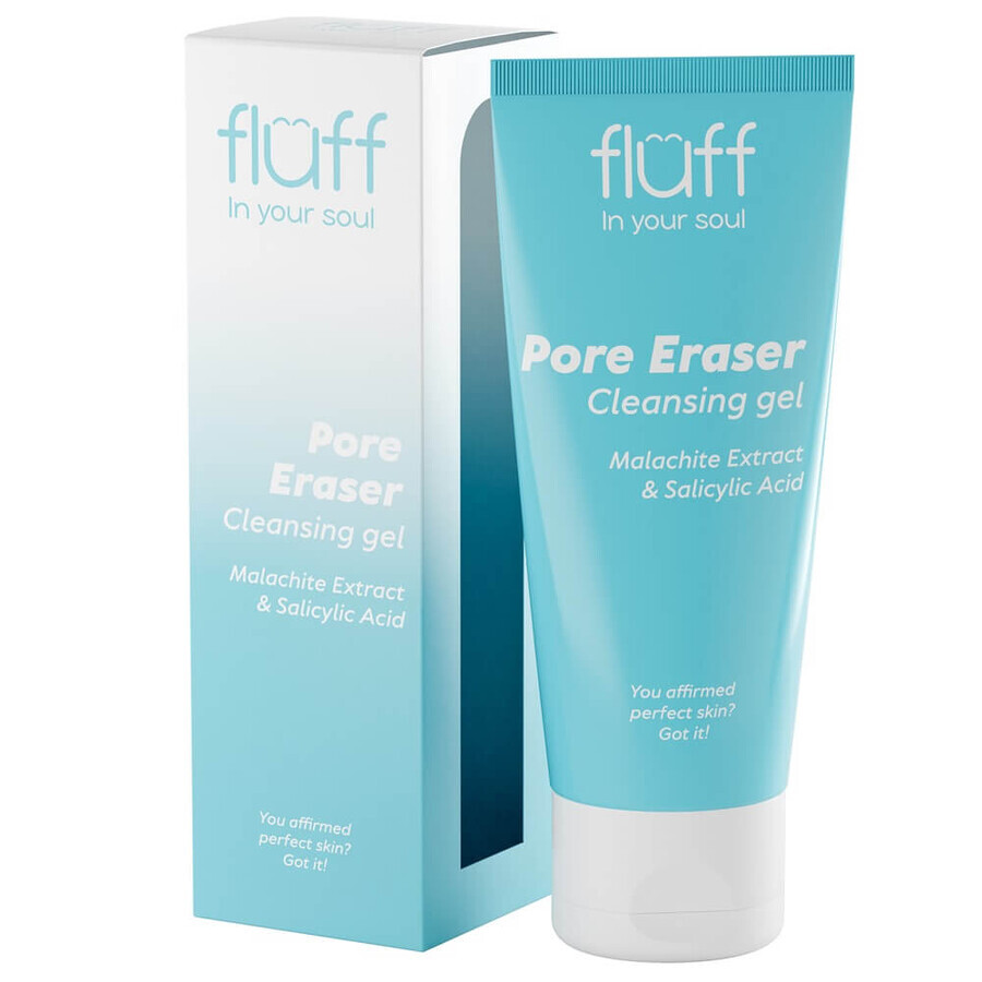 Cumpără Gel de curățare facială Fluff In Your Soul cu extract de malachit și acid salicilic, 100 ml Gel de curățare facială Fluff In Your Soul cu extract de malachit și acid salicilic, 100 ml
