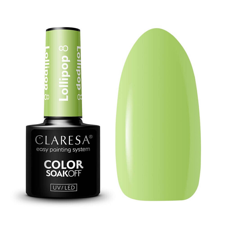 Cumpără Claresa Soak Off UV/LED Lollipop Hybrid Varnish 8, 5 g Claresa Soak Off UV/LED Lollipop Hybrid Varnish 8, 5 g
