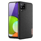 Dux Ducis Fino Custodia rivestita in nylon per Samsung Galaxy A22 4G nero