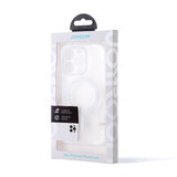 Joyroom 14D Magnetic Case étui magnétique pour iPhone 14 Plus compatible avec MagSafe transparent (JR-14D7)