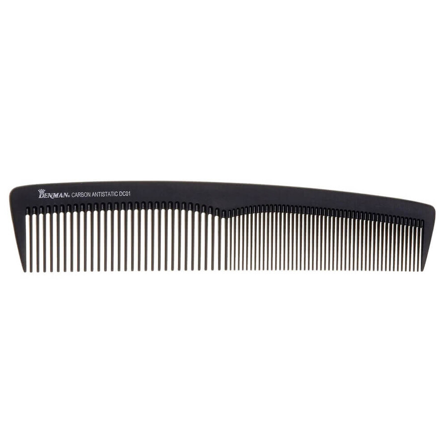Denman DC01 Carbon Comb Large Dressing Hair Comb negru