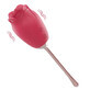 S-Hande Succubus rose-shaped intimate massager with 9 licking and vibration modes Red