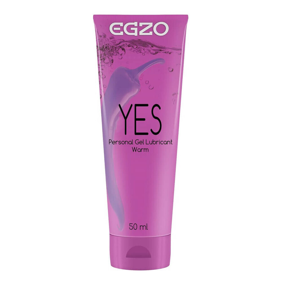 Egzo Yes Personal Gel Glijmiddel Stimulerend en verwarmend glijmiddel, 50 ml