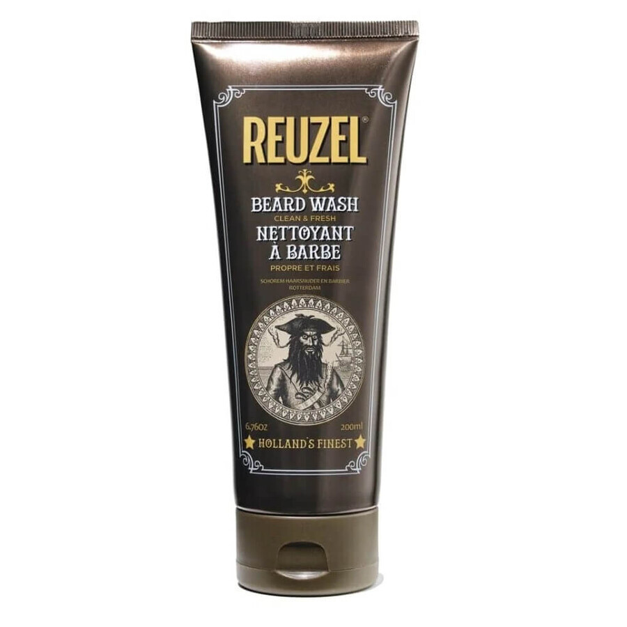 Reuzel Beard Wash Shampooing nettoyant Clean amp ; Fresh, 200 ml