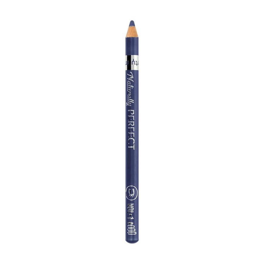 Miss Sporty Naturally Perfect Delineador de ojos resistente al agua 014 Azul marino, 0,78 g