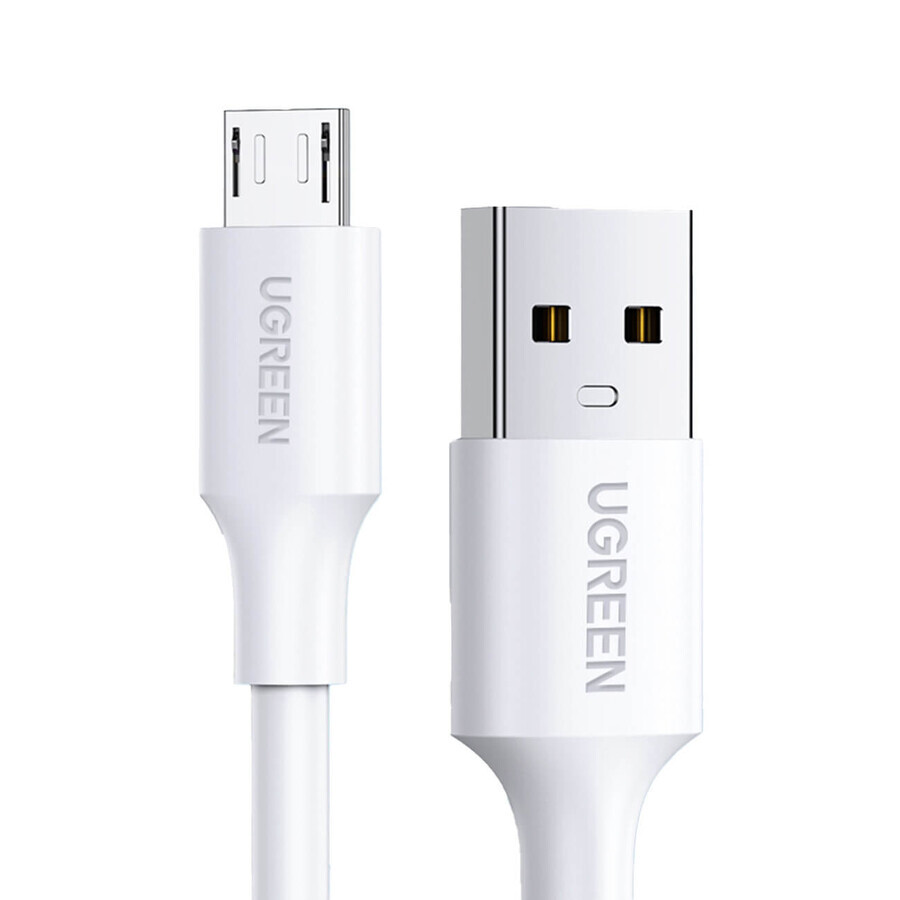 Cavo Ugreen US289 60140 micro USB / USB-A 0,5m - bianco