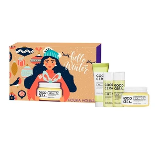 Holika Holika Good Cera Super Ceramide Moisturising Face Cream Set 60ml + Moisturising Face Cream 20ml + Moisturising Emulsion 20ml + Face Toner 20ml