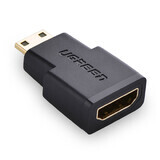 Ugreen 20101 Adaptador mini HDMI (macho) / HDMI (hembra) - negro