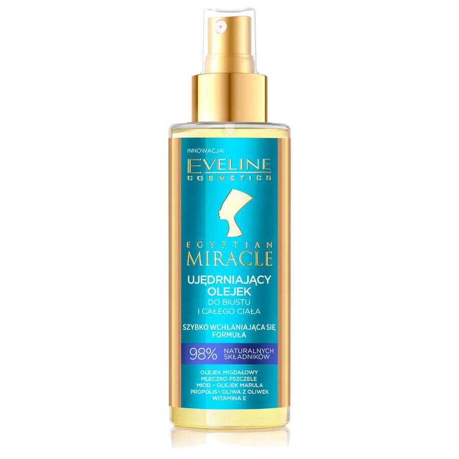 Cumpără Eveline Egyptian Miracle Firming Bust and Body Oil, 150 ml Eveline Egyptian Miracle Firming Bust and Body Oil, 150 ml