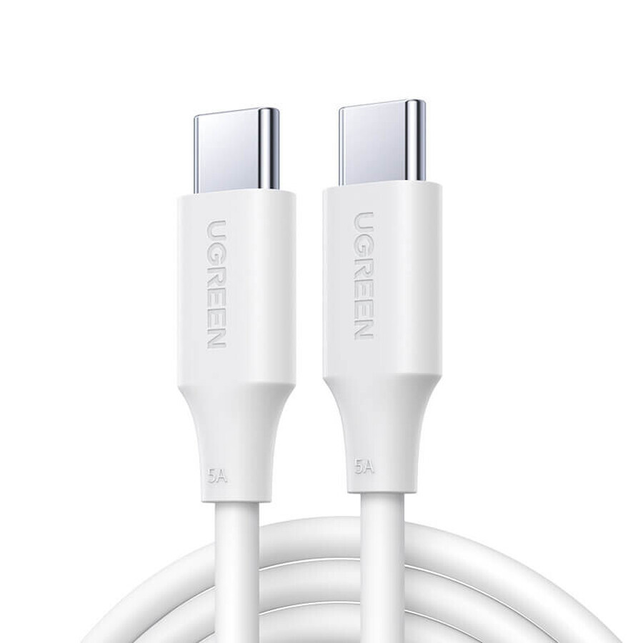 Ugreen US562 Cavo USB-C - USB-C PD QC 100W 480Mbps 1m - bianco