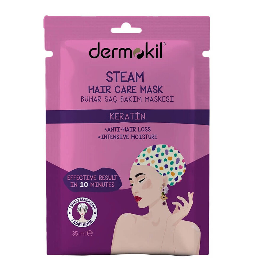 Boutique Masque capillaire à la kératine Dermokil, 35 ml Masque capillaire à la kératine Dermokil, 35 ml