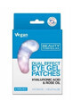 Beauty Formulas Hyaluronic Acid amp; Rose Oil gel eye pads, 6 pairs