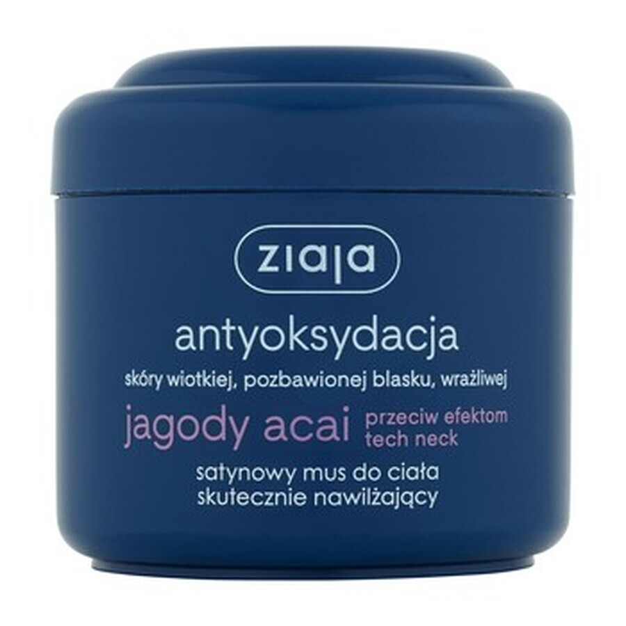 Ziaja Acai Berry Moisturizing Body Mousse 200 ml