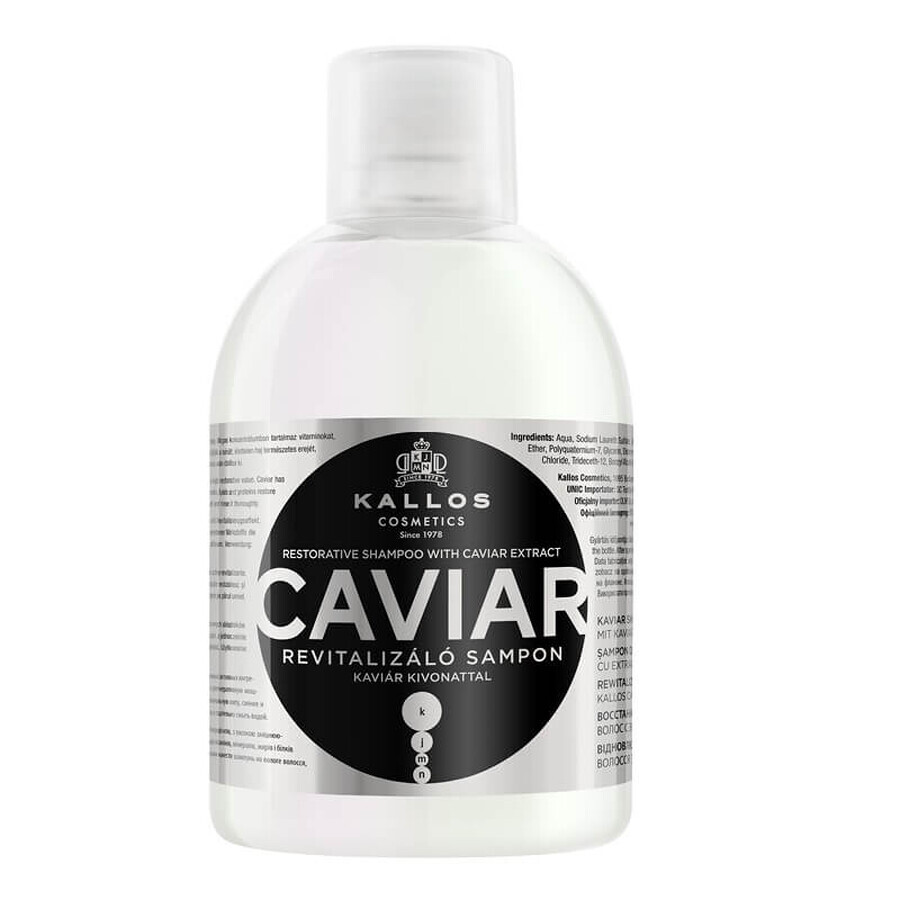 Acquista Kallos KJMN Shampoo al caviale con estratto di caviale, 1000 ml Kallos KJMN Shampoo al caviale con estratto di caviale, 1000 ml