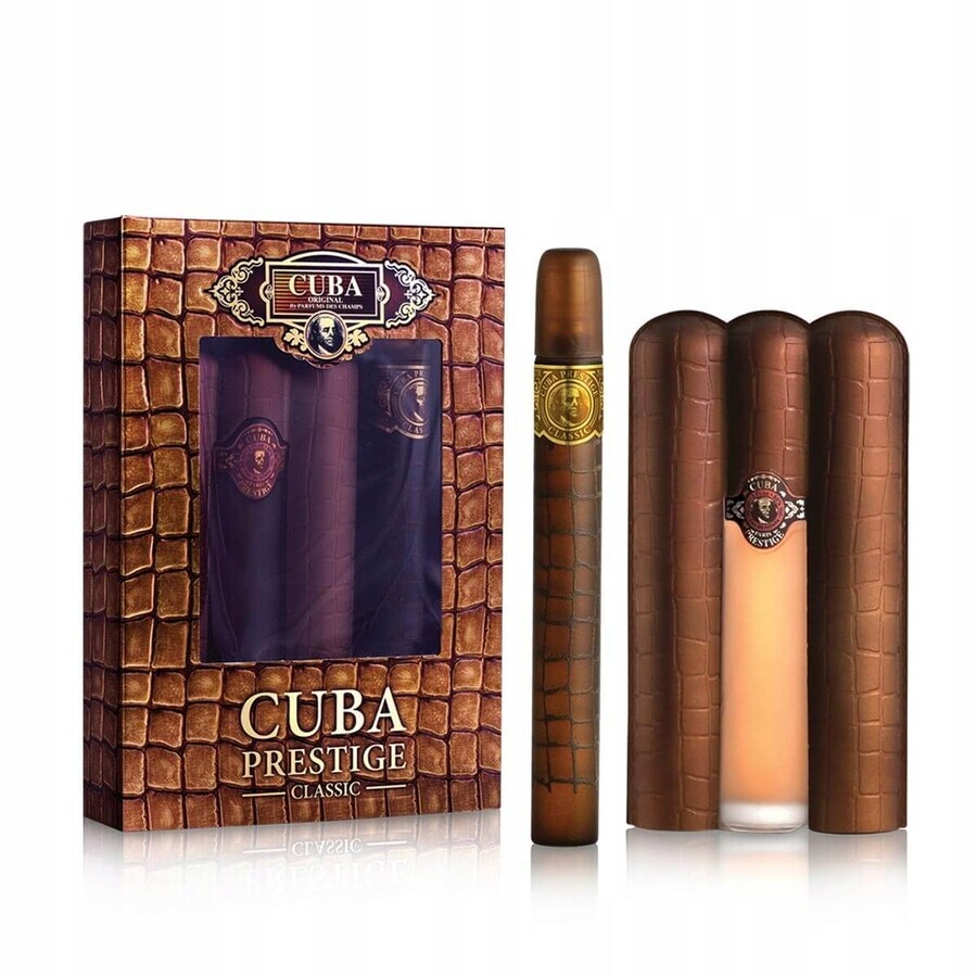 Shop Cuba Original Cuba Prestige Set Eau de Toilette, 90 ml + Eau de Toilette, 35 ml Cuba Original Cuba Prestige Set Eau de Toilette, 90 ml + Eau de Toilette, 35 ml