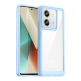Outer Space hoesje met gel frame voor Xiaomi Redmi Note 13 Pro+ - blauw