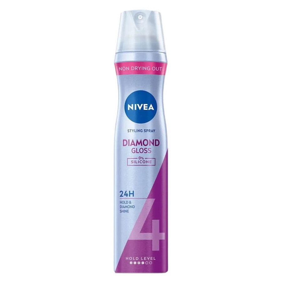 Nivea Diamond Gloss Hairspray, 250 ml