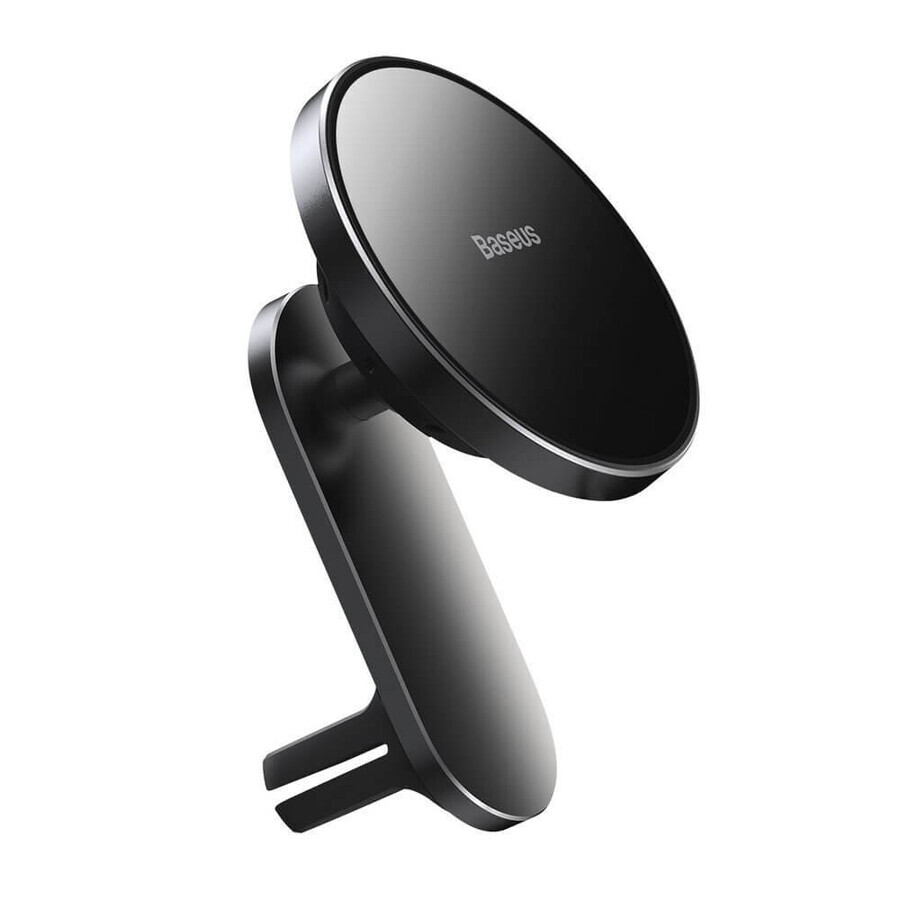 Baseus magnetic car holder Qi wireless inductive charger 15 W (compatible avec MagSafe pour iPhone) black (WXJN-01)