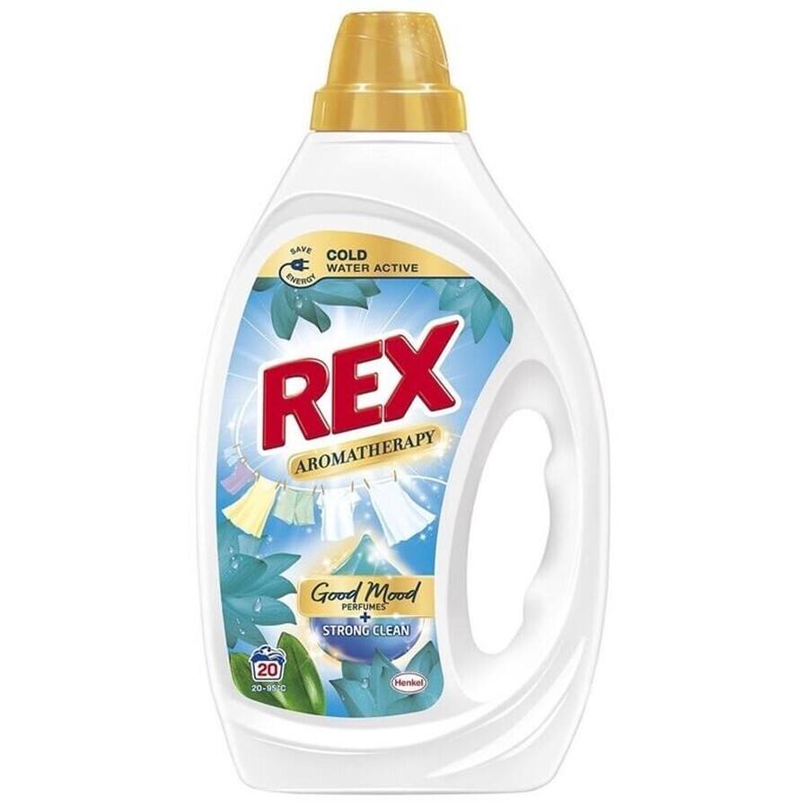 Rex Aromatherapy Lotus All-Purpose Laundry Gel, 900 ml