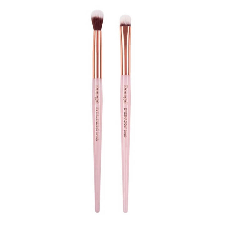 Donegal Mineral Pink Schatten Anwendung und Blending Pinsel, 2 Stück