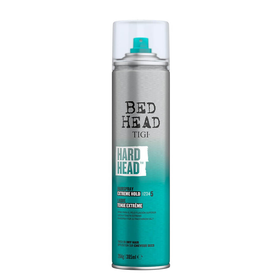 Tigi Bed Head Hard Head Hairspray Fixation forte, 385 ml
