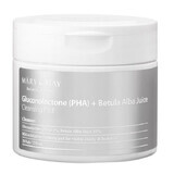 Mary amp;May Gluconolactone (PHA) + Betula Alba Juice Cleansing Pad, 70 pieces