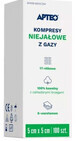 ApteoCare non-sterile gauze compresses 5x5cm 100 pieces