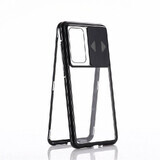 Wozinsky Magnetic Cam Slider Case housse de caméra en verre magnétique 360 pour écran de téléphone Huawei P40 noir