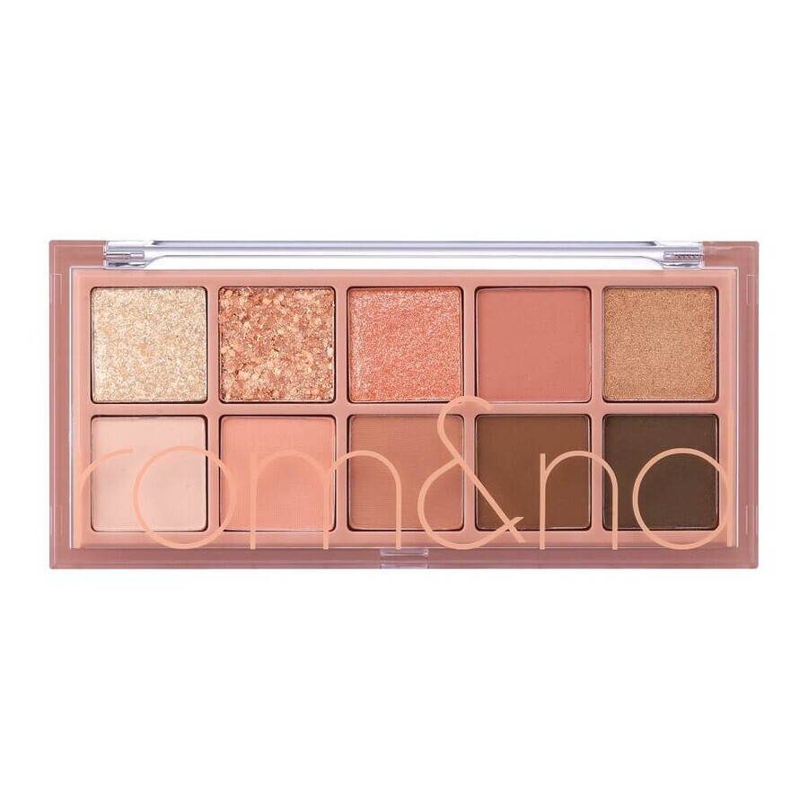 Rom amp;nd Better Than Palette paletă de farduri de ochi 01 Pampas Garden, 7,5 g