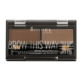 Rimmel Brow This Way Brow Sculpting Kit 002 Medium Braun, 1.3g