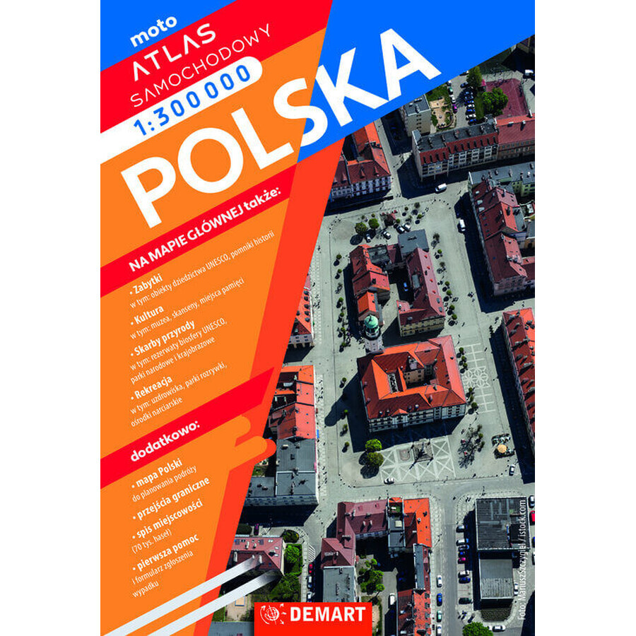 Autoatlas von Polen 1:300 000