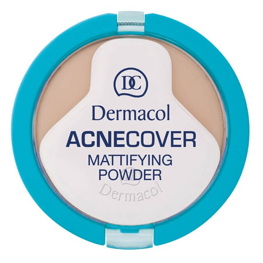 Dermacol Acnecover Cipria compatta opacizzante 03 Sabbia, 11 g