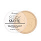 Rimmel Stay Matte Polvos Compactos 001 Transparente, 14 g
