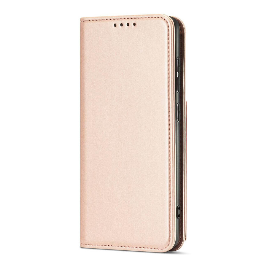 Magneetkaarthoesje voor Samsung Galaxy A12 5G kaarthoesje kaarthouder roze