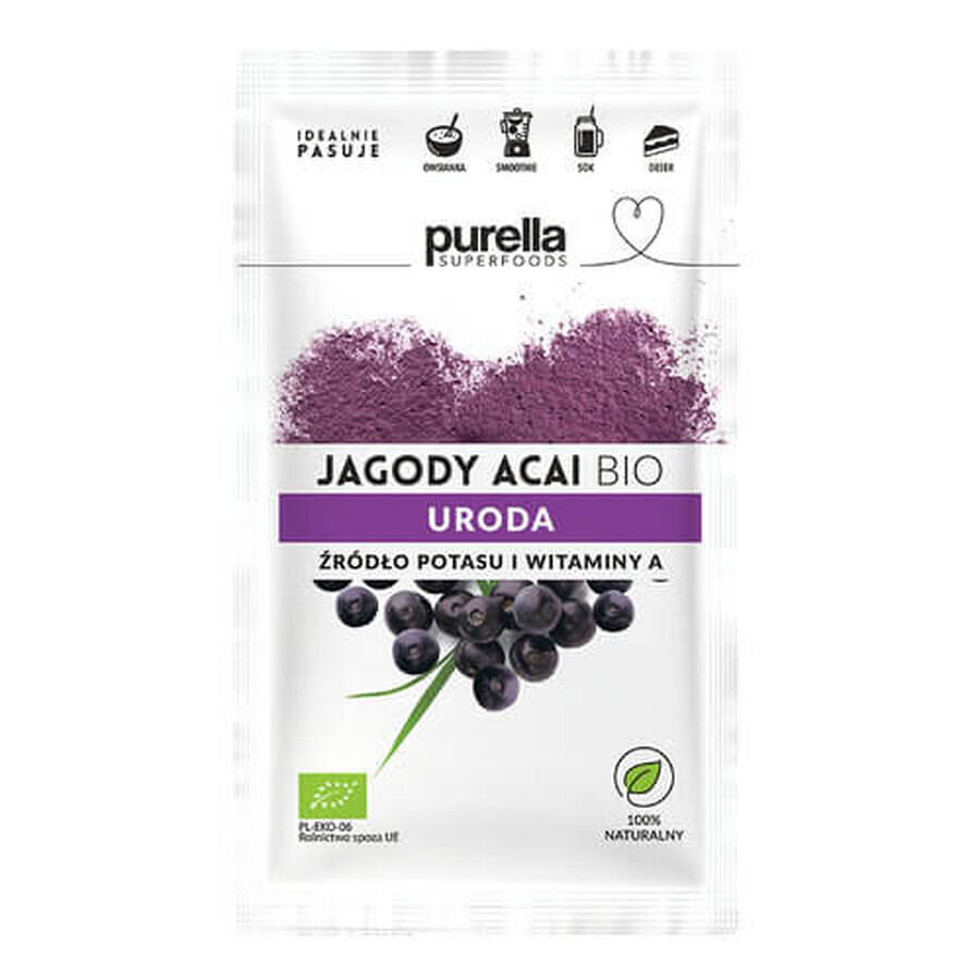 Purella Supervoeding ACAI Bessen BIO 21 g