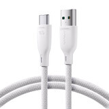 Joyroom Multi-Color Series S-A34 Câble USB-A / USB-C 100W 1m - blanc