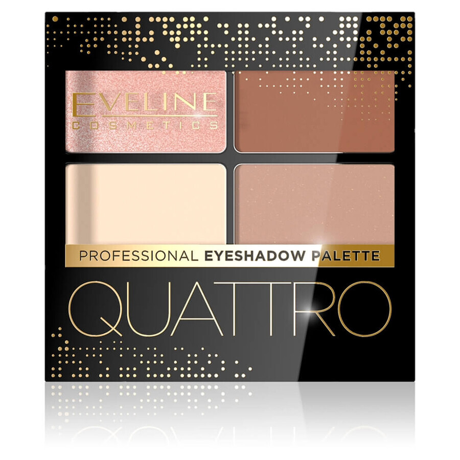 Eveline Cosmetics Quattro Professional palette d'ombres à paupières 05, 3.2 g