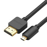 Ugreen cable HDMI - micro HDMI 19 pin 2.0v 4K 60Hz 30AWG 1.5m negro (30102)
