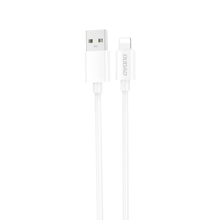 Dudao L4SL Câble USB-A / Lightning 2A 1m - blanc