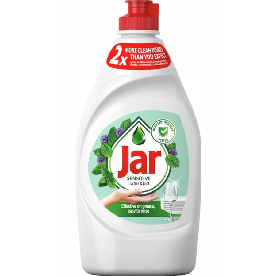 Líquido lavavajillas Jar Tea Tree amp; Menta, 450 ml