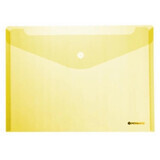 Enveloppe à pince, jaune A5