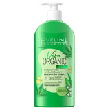 Eveline Cosmetics Viva Loțiune organică de corp bioAloe + ulei de cânepă, 350 ml