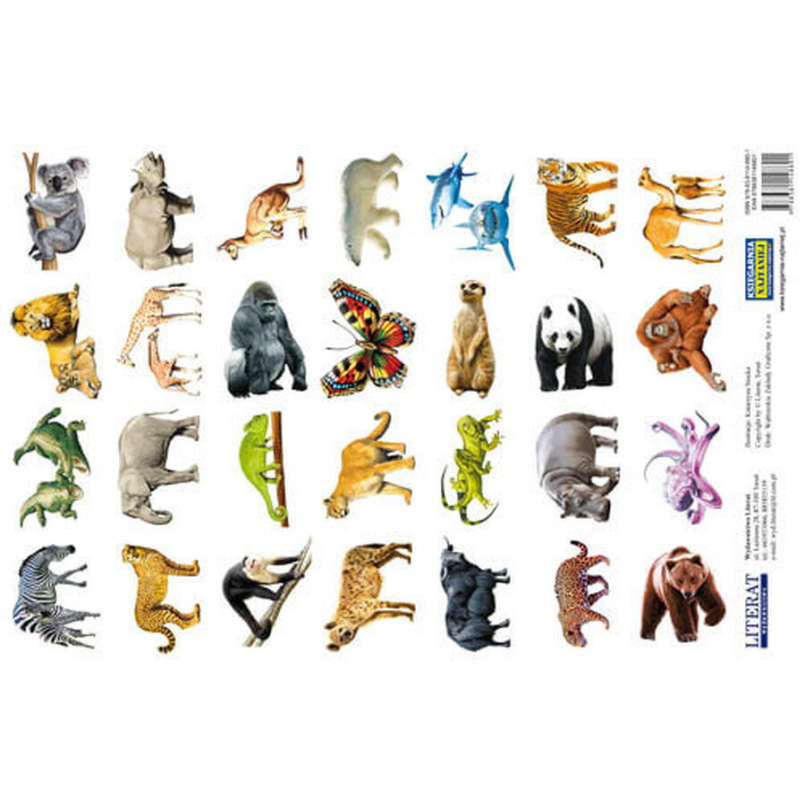Autocollants Animaux du monde