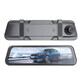 DVR911 full HD G-sensor car video recorder in mirror with rearview camera - gray