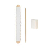 Staleks Pro Expert set desechable lima recta 100/180 + taco pulidor + stick
