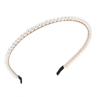 Diadema de perlas decorativa Ecarla