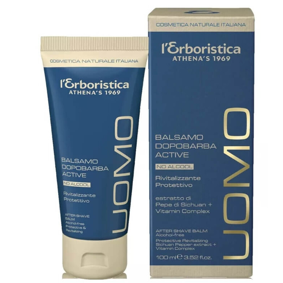 L Erboristica Uomo Active Revitalizing and Protective After Shave Balm, 100 ml